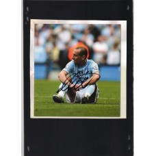 Signed picture of Martin Petrov the Manchester City footballer.